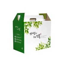 자체제작 한약박스 자연이주는선물(소) 50장 약박스 선물박스 한의원박스 한의원한약 한약포장 한약포장박스, 허브쿠팡 본상품선택