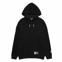 AKPLAZA [NFL] 레이더스 빅 로고 후드 티셔츠 F201MHD101 BLK