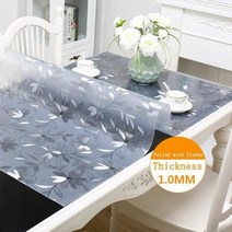 비트라테이블 PVC 테이블 천으로 투명 방수 바닥 매트 커피 스크래치 방지 부드러운 유리 커버 Pvc 10mm, Cosmos+75X75CM