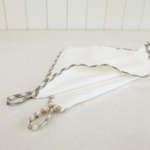 소소모소 부드러운 화이트 주방타월(화이트그레이 화이트네츄럴), 1장, 화이트그레이