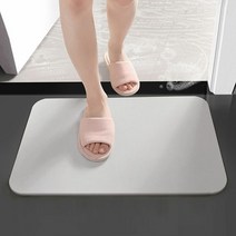 [KT알파쇼핑]화장실 욕실 규조토 발매트 주방 싱크대 러그 중형