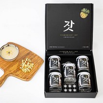 고소한 국내산 가평잣 캔 선물세트 (황잣140g 3캔+백잣140g 2캔)