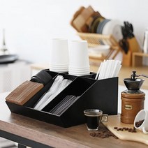 탕비실 카페 Takeout 소품 수납 3단 멀티디, 단품