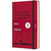 2022 몰스킨 스누피 데일리 하드커버 다이어리 플래너 노트