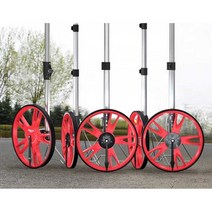 롤러 거리 측정기 바퀴 고정밀 핸드 접이식 거리재기, B형 디스플레이( 5m줄자 )세트