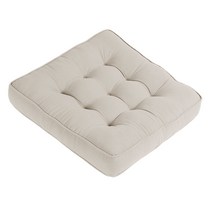 신와 Shinnwa 두꺼운 면 7cm 사각 쿠션방석 50x50