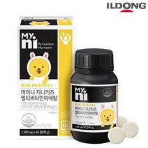마이니 지니키즈 멀티비타민 미네랄 90g, 60정, 1개, 60정