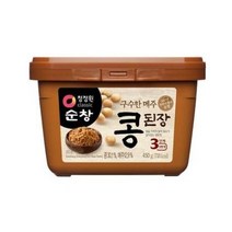 청정원 구수한 메주 콩된장, 450g, 1개