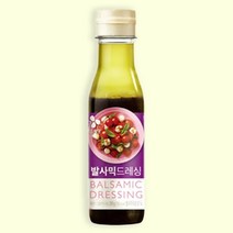 CJ제일제당 소문난 발사믹드레싱 250g 다이어트드레싱 건강식단 야채 홈파티 풍미업 완내스 자취템, 25개