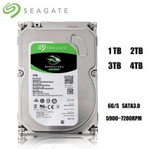 HDD 하드 디스크 sata 3 인터페이스 1tb 2tb 3tb 4tb 브랜드 데스크탑, 1t
