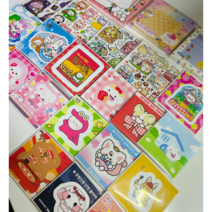 [ 밍구 문방구 ] 포용 다꾸 3배랜덤박스 / 스티커 도무송 인스 떡메 메모지, 떡메위주