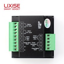 LIXiSE 발전기 제어 모듈 ATS106 컨트롤러 자동 시작 패널, 한개옵션0