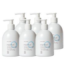 앙레브 베이비 버블 올인원 아기 바스 ( 바디워시 샴푸 클렌저 ), 6개, 250ml