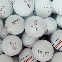 [로스트천하] 커클랜드 3피스 우레탄커버 사선(퍼팅라인)인쇄 로스트볼 골프공, 커클랜드 A급 사선 10알