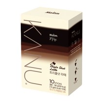 카누 트리플샷 라떼 커피믹스, 14g, 10개입, 10개