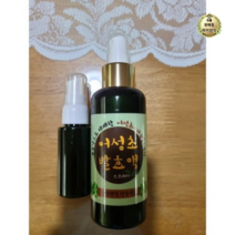 어성초발효액 어성초 자소엽 녹차잎 발모팩 어성초스프레이 180ml 웰빙햇살/국내산/ 1개, 6개
