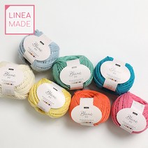 색상 추가! 블랑 Blanc 리네아 Linea 코나 얇은 버전! 더 가볍고 더 유연한 니팅감 대바늘 코바늘 모두 다양하게 사용해보세요, 720 진핑크(new)