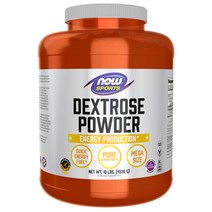 나우푸드 DEXTROSE 덱스트로스 대용량 파우더 10lb 4536g, 1통