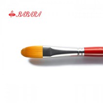 바바라 20F 아크릴붓 낱자루, 0호