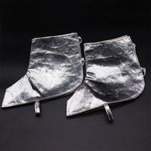 방열 각반 내열 소방 풋커버 방화 난연 알루미늄 호일, 은