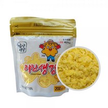 국내산 집밥필수 안동 영주 서산 감칠맛 다진생강 100g 통, 단품, 1개