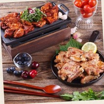캠핑 먹거리 야유회 음식 국산 닭갈비 밀키트 택배 간장맛 매운맛 1kg, 닭갈비 1kg(3~4인분) 간장맛