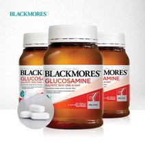 [블랙모어스] 글루코사민 1500 180정 3병