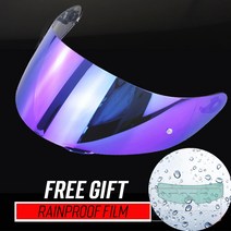 오토바이 헬멧 바이저 렌즈 AGV K K3SV K5 커패시턴스 REVO 쉴드 풀 페이스 CASCO VISORS, REVO BLACK BLUE