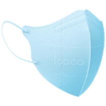 아이코코 쿨 마스크 소형L 25매, 25개입, 1개, 스카이블루