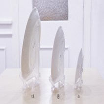 아크릴 접시 그릇 상품 제품 받침대 진열대 중형, 기본