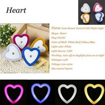 불타는 무드등 모닥불 불멍 벽난로 조명LED 야간 조명 미니 귀여운 벽 플러그인 자동 센서 침대 옆 램프, 02 Heart_06 Orange_02 우리에게