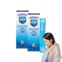 종근당 목에 좋은 모겐잘 진액스틱 종근당 모겐잘 목건강 목이칼칼할때 목피로 목건조 10g 7P, 2개(14포)