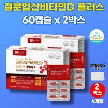코스트코 약국 철분제 푸마르산 제일철 아연 철분 비타민d 엽산 헴철 햄철 20대 30대 40대 50대 60대 중년 남성 여성 노인 철분 보충제, 2박스
