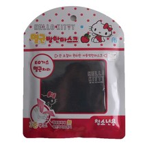 헬로키티 멸균 방한용 마스크 청소년용 블랙, 1개