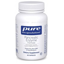 Pure Encapsulations Pancreatic Enzyme Formula 퓨어 인캡슐레이션 판크레아틱 엔자임 췌장효소 60캡슐, 1세트, 1세트
