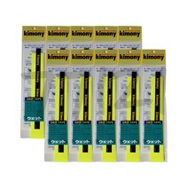 키모니 하이소프트 EX 오버그립 KGT100 10개, 형광옐로우