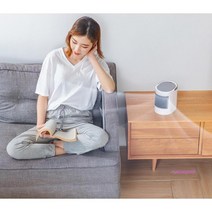 MMS_냉풍기 선풍기 소형휴대용냉방기 날개없는 미니에어컨 캠핑 냉선풍기 얼음 간이 전기 이동식 냉난방기 1인 가정용_mms, MMS_라운딩 유러피언냉풍기 핑크