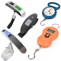 손저울 캐리어무게 측정 여행용 전자 용수철 미니 저울 휴대용 낚시용 물고기 베스 무게, 6. LCD D타입 50Kg