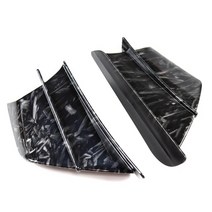 CBR500R 튜닝 용품 오토바이 윙렛 공기 역학 윙 키트 스포일러 혼다 CBR650R CBR650F CBR1000RR 야마하 BWS RS 조그 조 GP, Forged Look, Forged Look