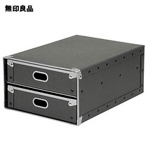 무인양품 소품 수납함 박스 정리상자 서랍식 2단 일본제