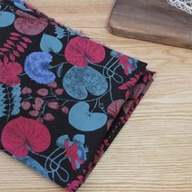 [천매니아] 고급아사 면60수 알록달록잎