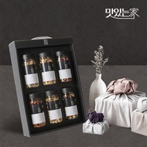 산과들에 더순수6구 보틀형 견과류 선물세트 -, 1.더순수(6구)
