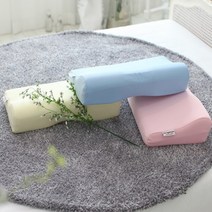 메모리폼베개 메모리폼 라텍스 목주름 방지 목이 편한 숙면 건강 고급, 커버-노랑