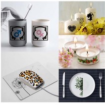 유리전사지 의류 도자기 전사지 전사용지 10/20 매 DIY A4 잉크젯 워터 슬라이드 데칼 전사 용지 시트 흰색, 06 10pcs clear