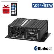 AK35/38/37 800W 가정용 디지털 앰프 블루투스 스피커 AMP Hifi FM 서브 우퍼 100-240V US/EU 플러그, 05 AK37 400W