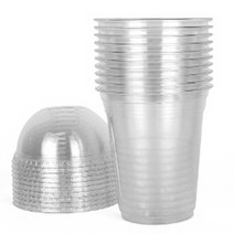 쿨러아이스컵 14온스 10P 세트 1회용커피컵 솜사탕컵 스무디컵