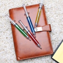 [스킨알엑스]팬시 주사기 볼펜 10p세트 필기용품, 단품