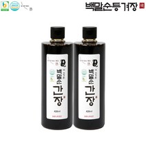 진한 콩의 향과 감칠맛이 좋은 프리미엄 간장 420ml*2