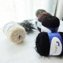 장미모사 로즈 스팽글 솔잎사 실, 110, 1개