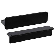 이케아 IKEA 손잡이2P 엔트러싸이트 100x24x18mm 알루미늄, 2개